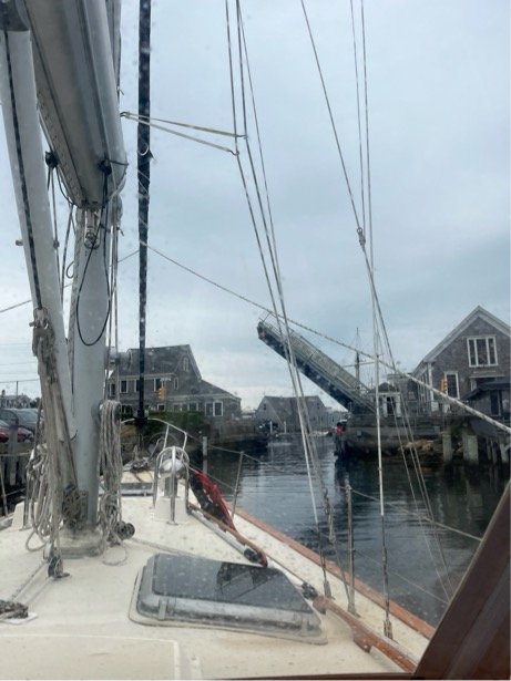 Returning toward Mattapoisett Harbor